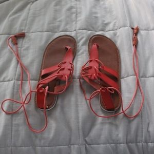 AEO lace up sandals